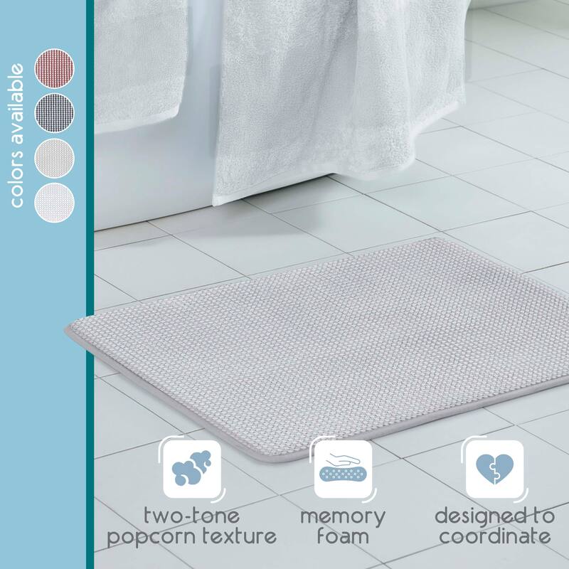 Vellux Bliss Memory Foam Bath Rug