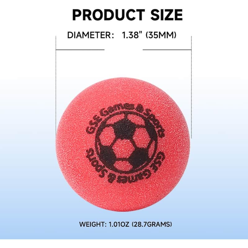 GSE™ 12-Pack 1.365" Regulation Size Table Soccer Foosball Table Replacement Balls