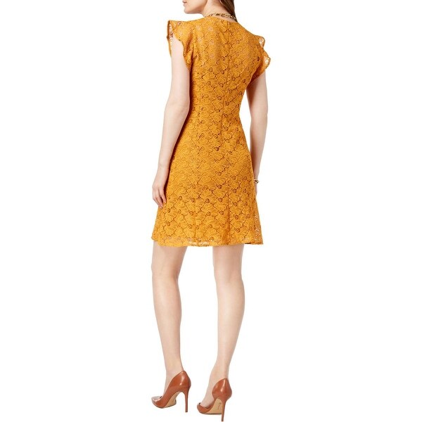 michael kors orange dress