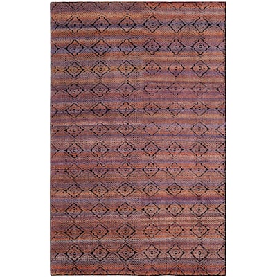 SAFAVIEH Couture Hand-knotted Silvi Asmaa Traditional Oriental Wool Rug