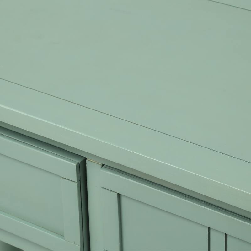 Traditional Design with Two Drawers and Bottom Shelf