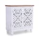 2-door Intricate Traditional Antique Storage Cabinet