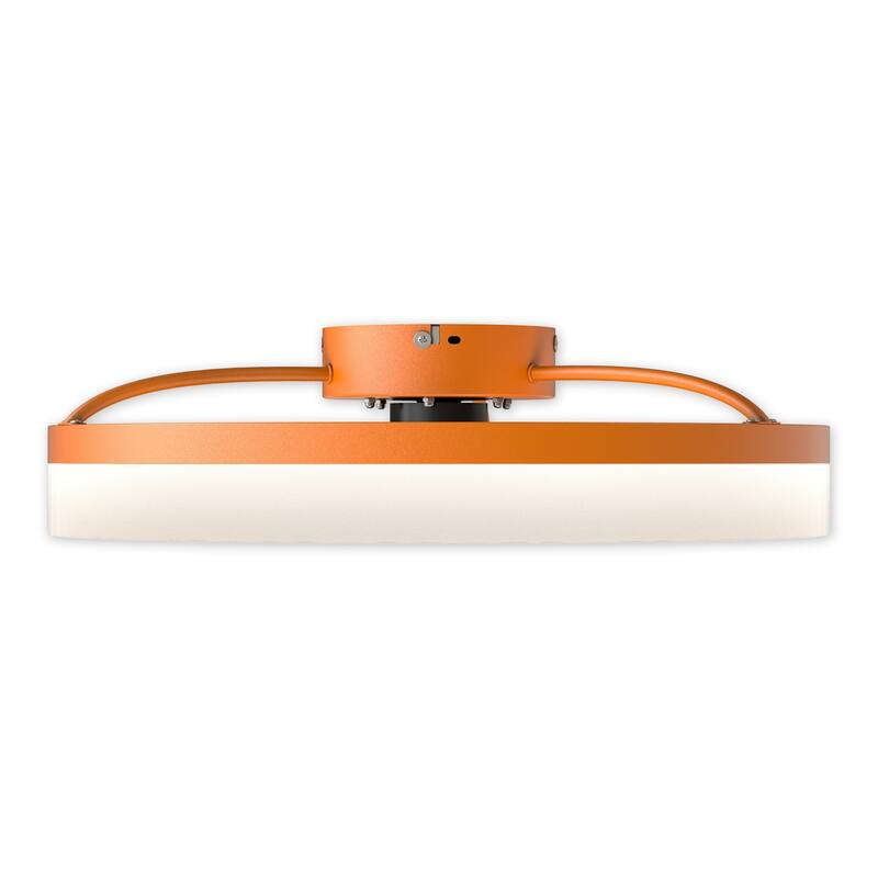 Ceiling Fans with Lights Dimmable LED Embedded installation of thin modern ceiling fans