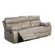 preview thumbnail 13 of 25, Abbyson Clayton Top Grain Leather Reclining Sofa
