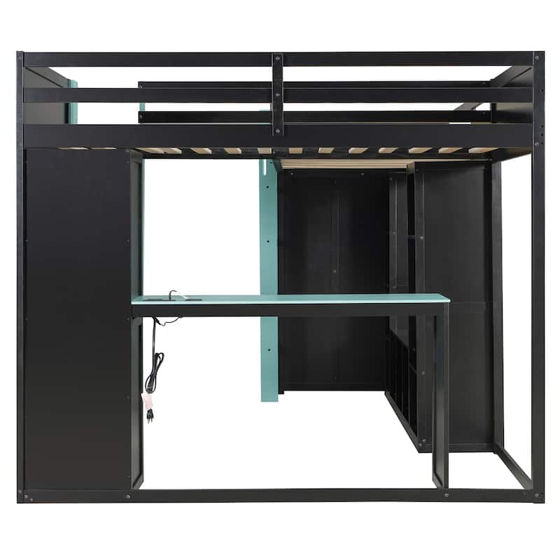 Esports Bed Gaming Loft Bed for PS PC Gamers Gaming Room