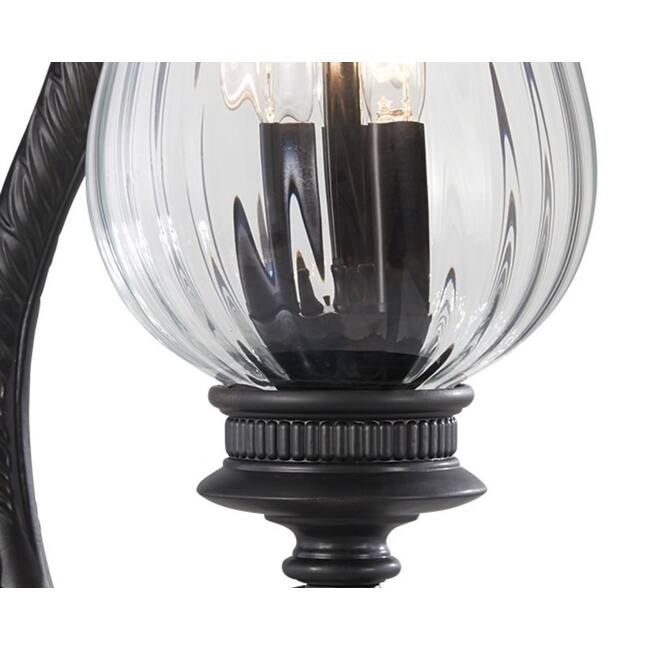 The Great Outdoors 3 Light 28" Height Outdoor Wall Sconce from the