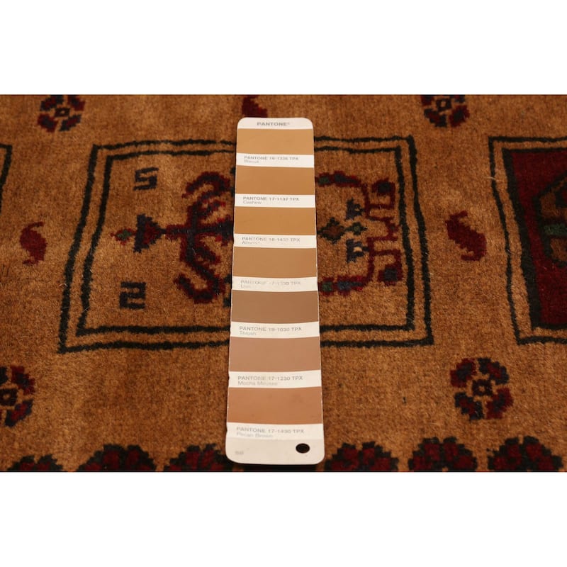 ECARPETGALLERY Hand-knotted Teimani Brown Wool Rug - 6'7 x 9'5