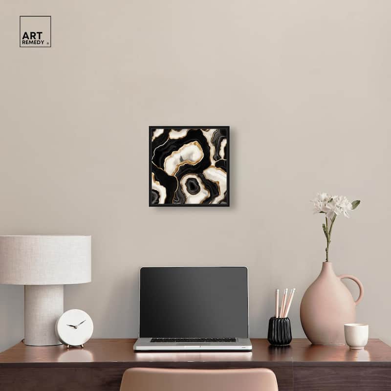 Coal Core Canvas by Art Remedy