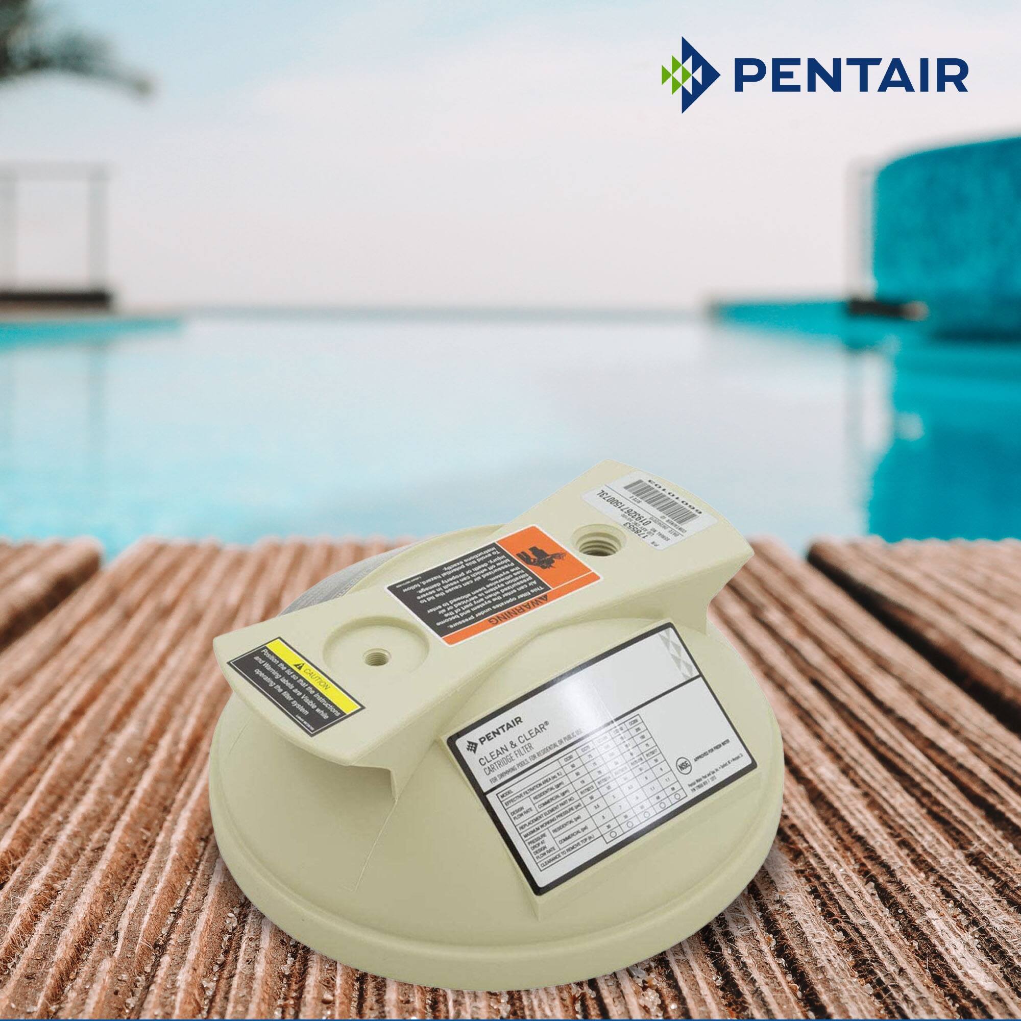 Pentair 178553 Almond Lid Assembly Replacement Pool and Spa