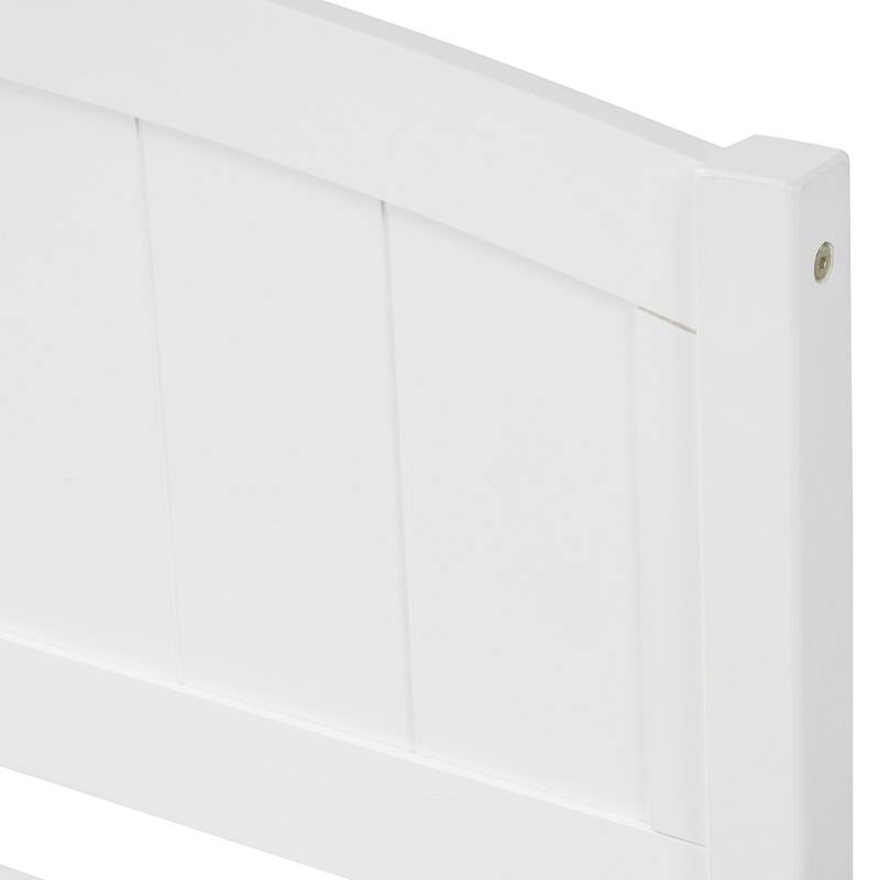Twin size Platform Bed with Trundle