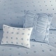preview thumbnail 21 of 124, Intelligent Design Maize Cotton Jacquard Duvet Cover Set with Euro Shams and Throw Pillows