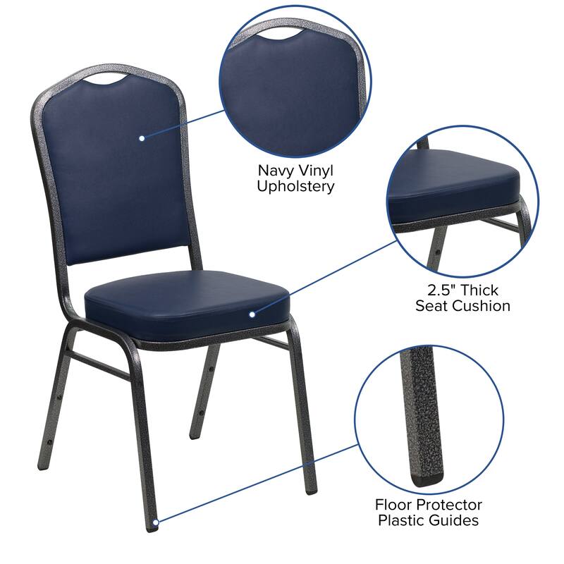 Crown Back Stacking Banquet Chair