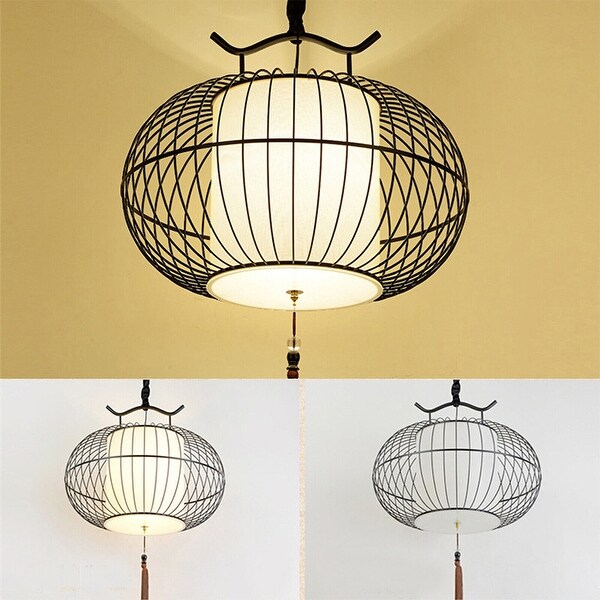 Japanese Style Chandelier Pendant Lamp Vintage Ceiling Light