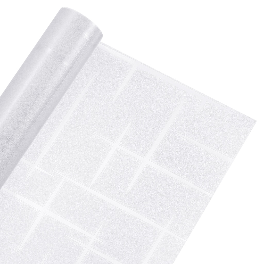 Window Privacy Film, Window Film Cross Pattern - White