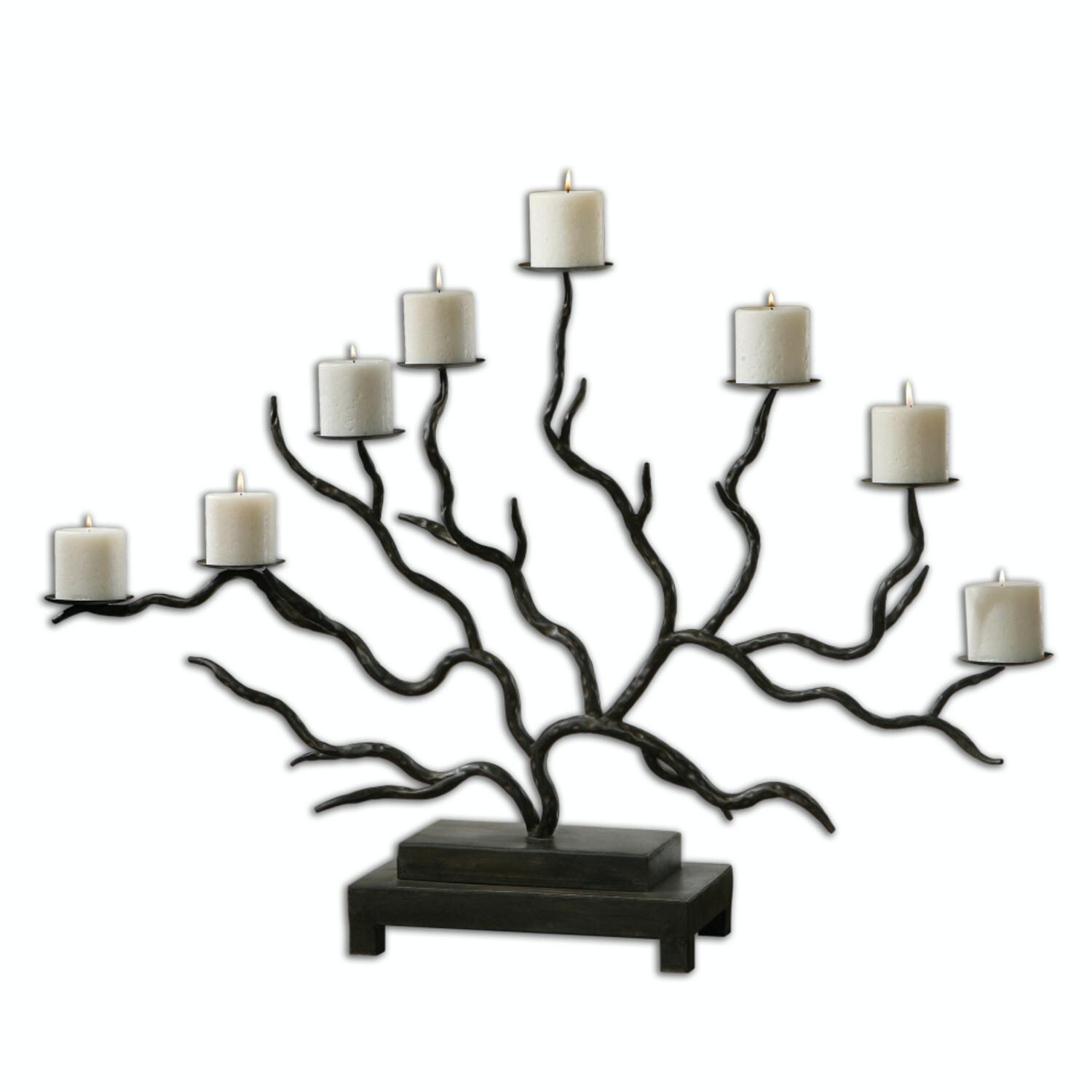Shop 43 Large Asian Inspired Forged Bronze Metal Twig Tree