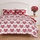 preview thumbnail 8 of 22, Greenland Home Novelty Holiday Reversible Matelasse Coverlet Set