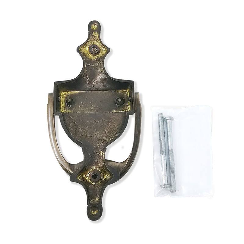 Irish Claddagh Brass Door Knocker- Antique Finish