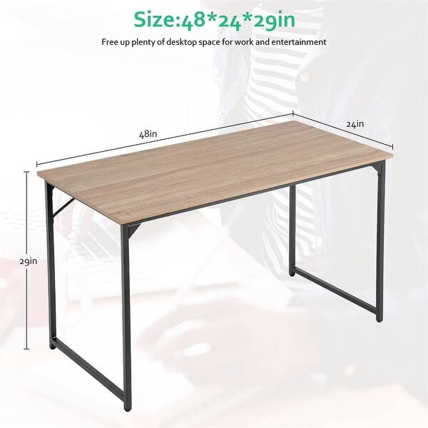 Natural Computer Desk - Bed Bath & Beyond - 39510074