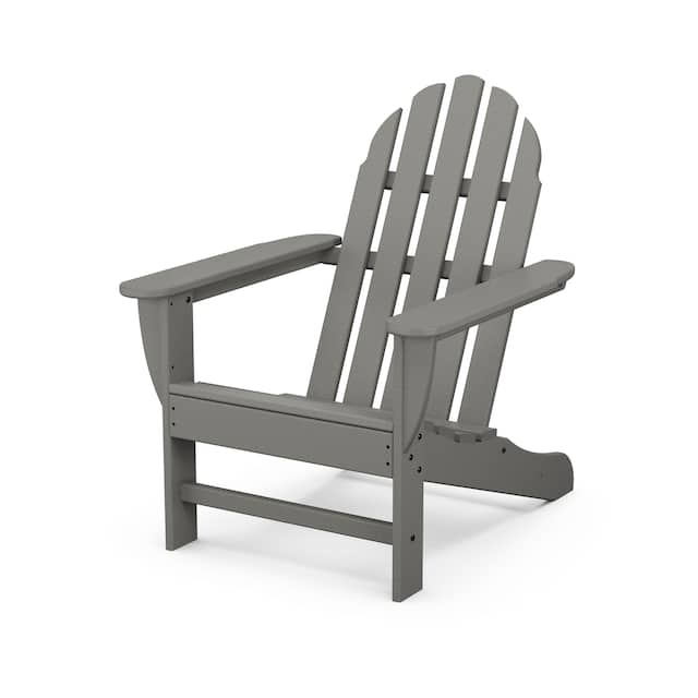 POLYWOOD Classic Outdoor Adirondack Chair - Slate Grey