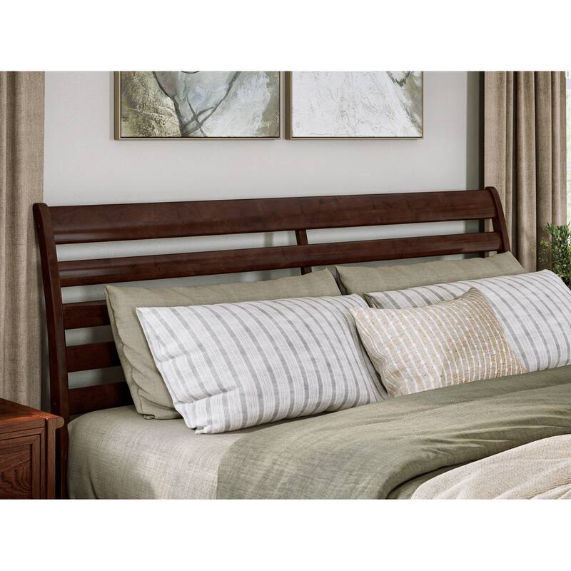 Emelie Platform Bed with Panel Footboard and Storage Drawers
