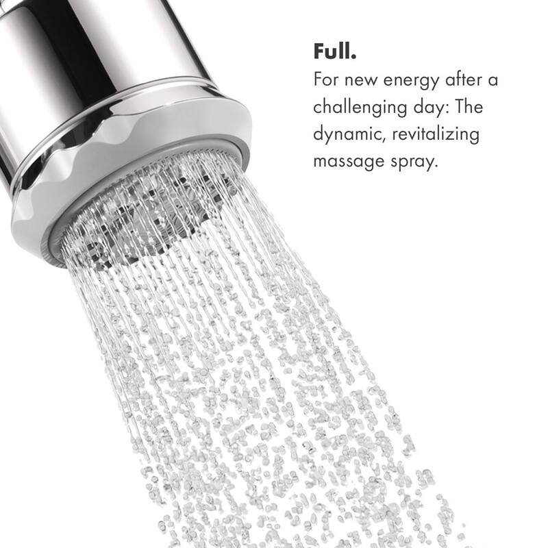 Hansgrohe Clubmaster Tub and Shower Trim Package with 2.5 GPM Multi - Chrome