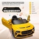preview thumbnail 11 of 22, 12V Ride on Car, Kids Electric Car w/Parent Remote Control, 3 Speeds, Scissor Doors, Music,Kids Cars to Drive Gift for kids