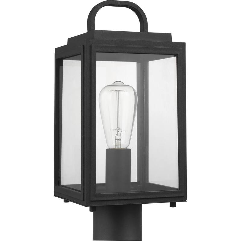 Grandbury Collection One-Light Post Lantern with DURASHIELD - 12.600" x 15.750" x 9.840"