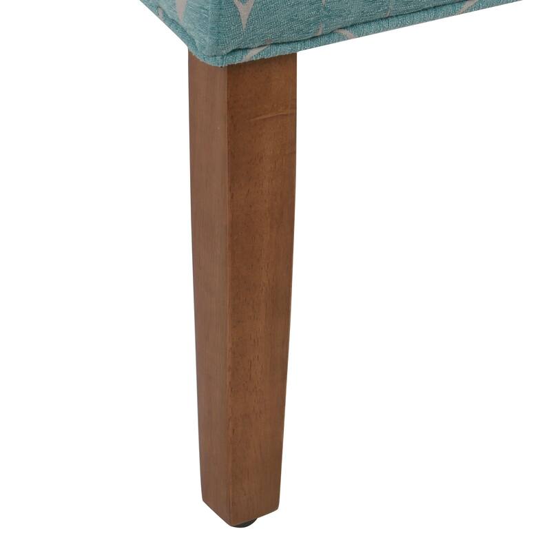 Porch & Den Valderrama Geometric Patterned Accent Chair with Pillow