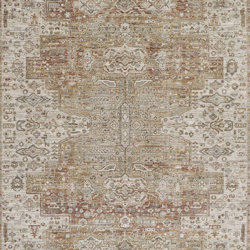 Momeni Georgina Polyester Medallion Traditional Area Rug