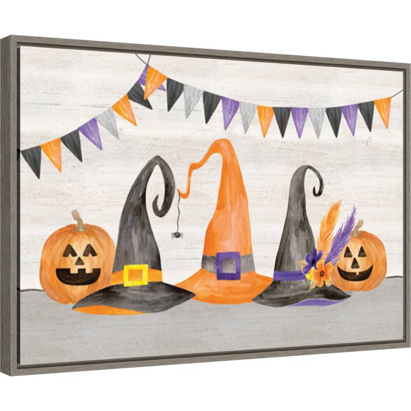 Sit a Spell landscape II by Tara Reed Canvas Art Framed - Sylvie Greywash