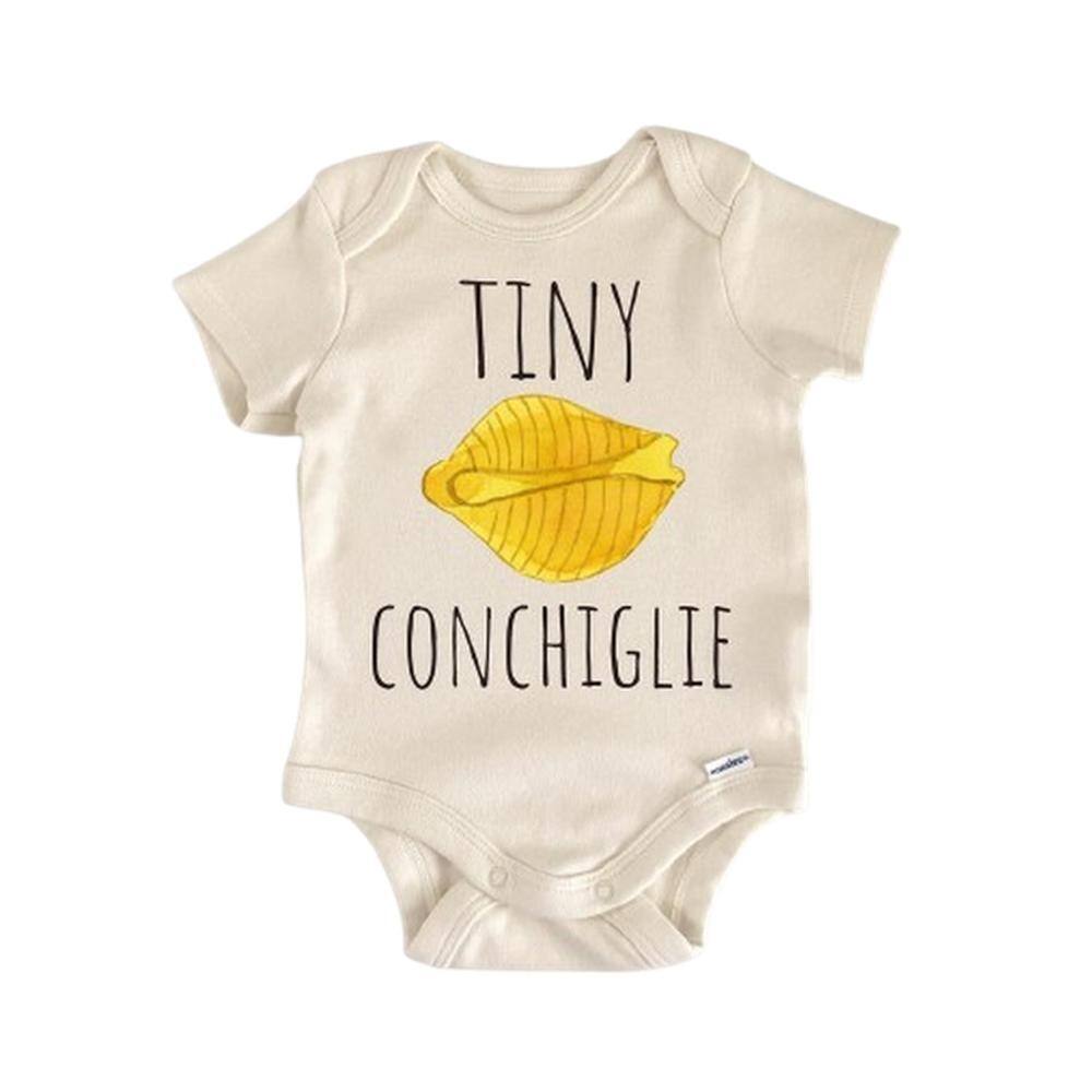 Italian Pasta Conchiglie - Baby Boy Girl Clothes Infant Bodysuit Funny Cute Newborn