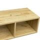 preview thumbnail 35 of 52, Nestfair Double L-Shaped TV Stand with Display Shelf and Bookcase