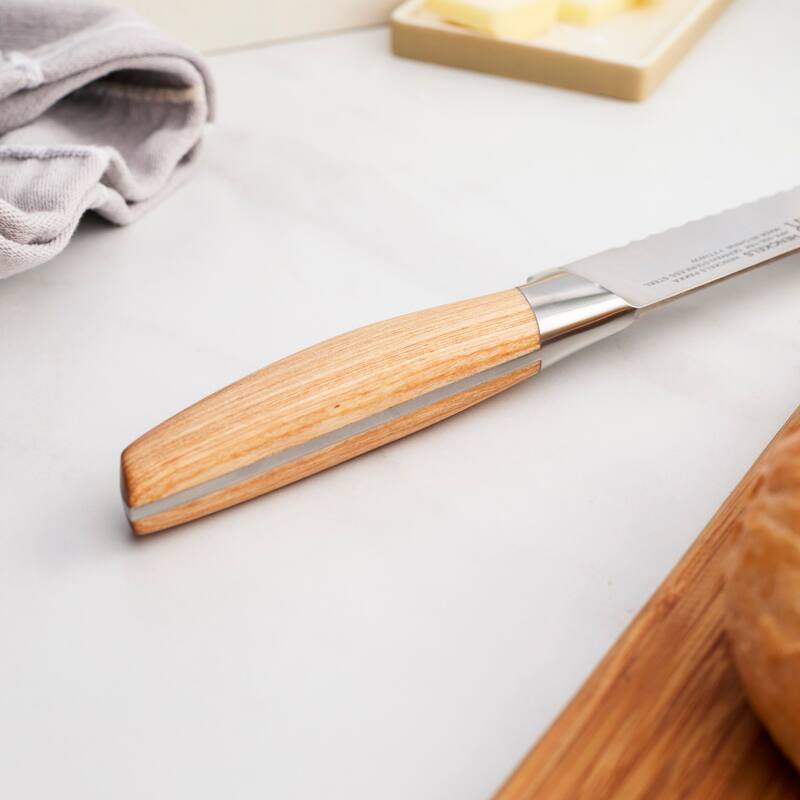 Henckels Pakka 8-inch Bread Knife - Wood