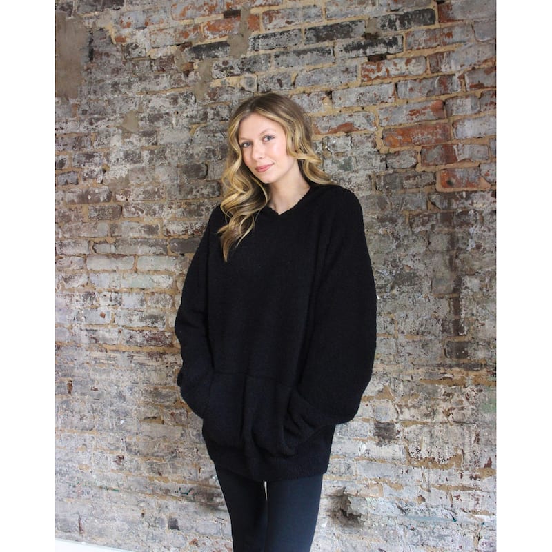 Coma Inducer Hoodie - Cozy to the Est - Small - Medium - Black