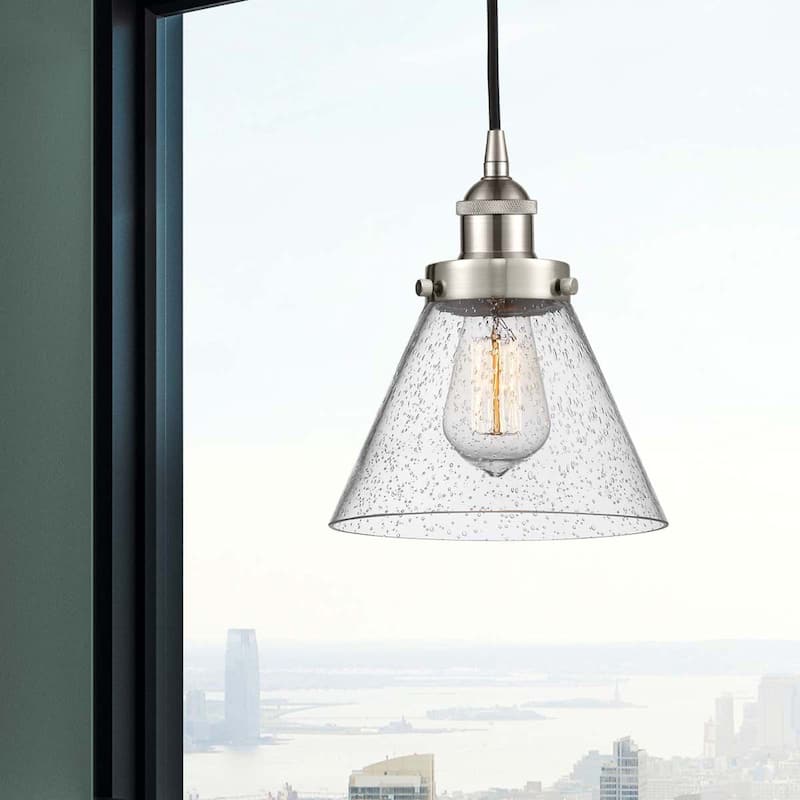 Innovations Lighting 616-1PH-10-8 Cone Pendant Cone 8" Wide Mini