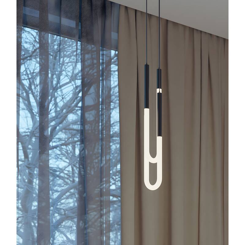 AFX ADEP0606LAJUD Adel 4" Wide LED Abstract Multi Light Pendant