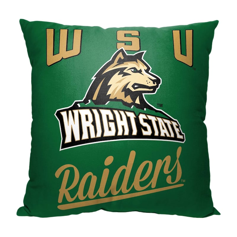 NCAA Horizon League Alumni 18 Inch Throw Pillow - 18" x 18" - Wright State Raiders