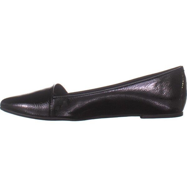 lucky brand archh flats black leather