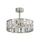 preview thumbnail 35 of 39, 20"/28" Caged Chandelier Ceiling Fan with Crystal Light Remote Control
