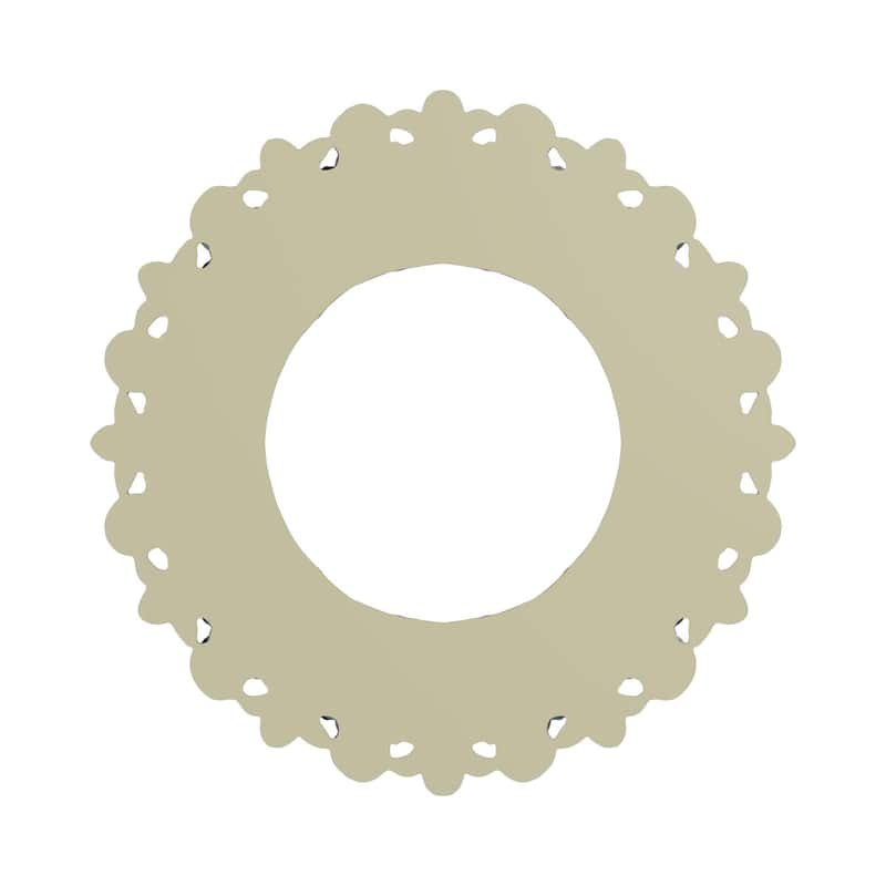 10 1/4"OD x 3/4"P Remy Ceiling Medallion - 10 1/4"OD x 3/4"P