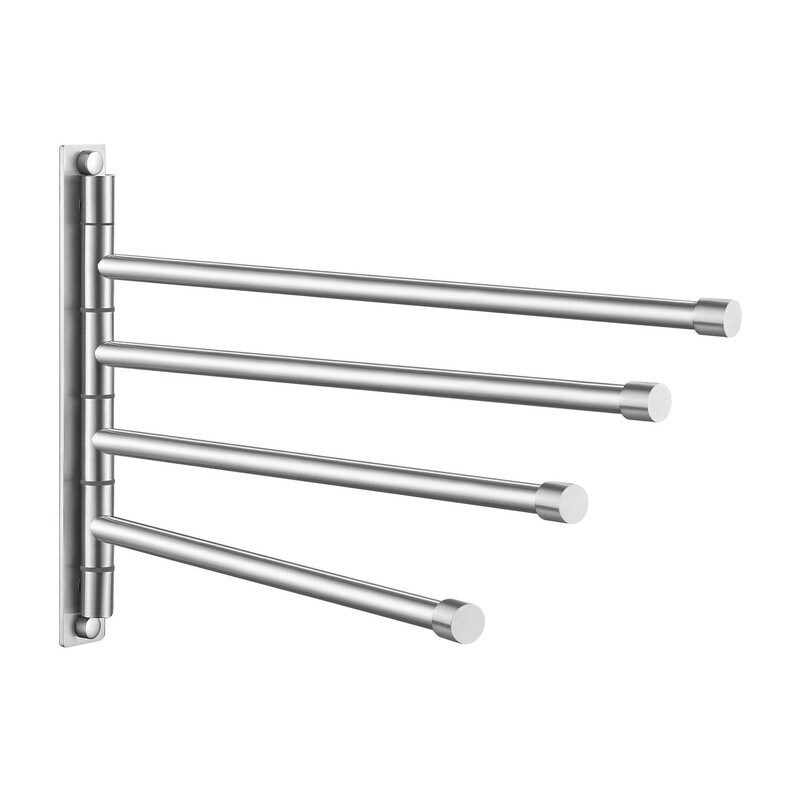 Single swivel sales towel bar