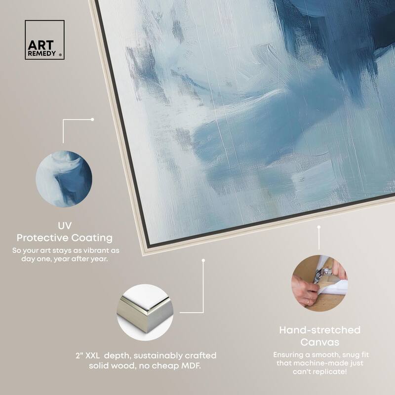 Glacial Reflections II Canvas by Art Remedy