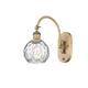 Option Brushed Brass / Clear Water Glass
