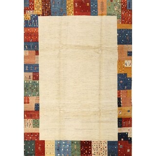 Ahgly Company Machine Washable Contemporary Sun Yellow Area Rugs - Bed ...