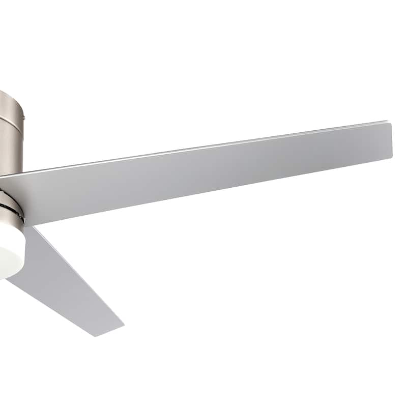 WINGBO 52 inch Indoor Hugger Ceiling Fan with LED Light & Remote...