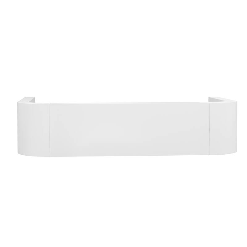Modern Minimalist Console Table, Curved Hallway Tables Sofa Table