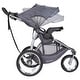 preview thumbnail 5 of 6, Baby Trend Expedition Race Tec Travel Jogger,Ultra Grey - Single Stroller