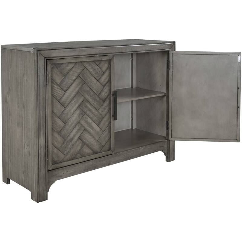 Console Table with 2 Shelves