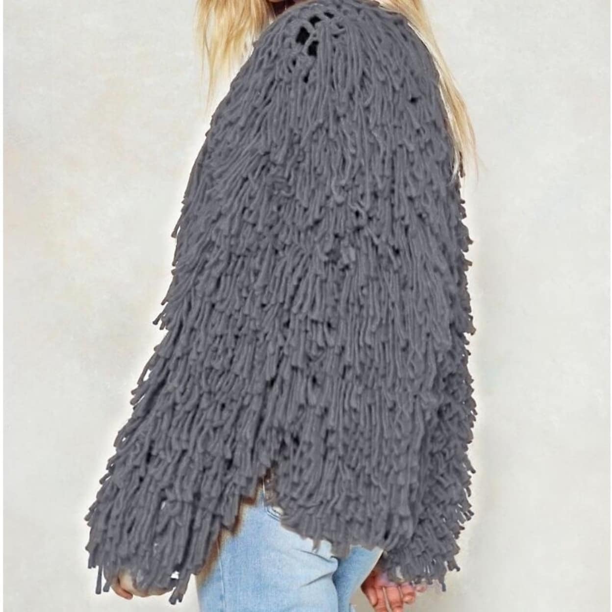 Shop Women S Coats Aztec Print Winter Open Front Warm Knit