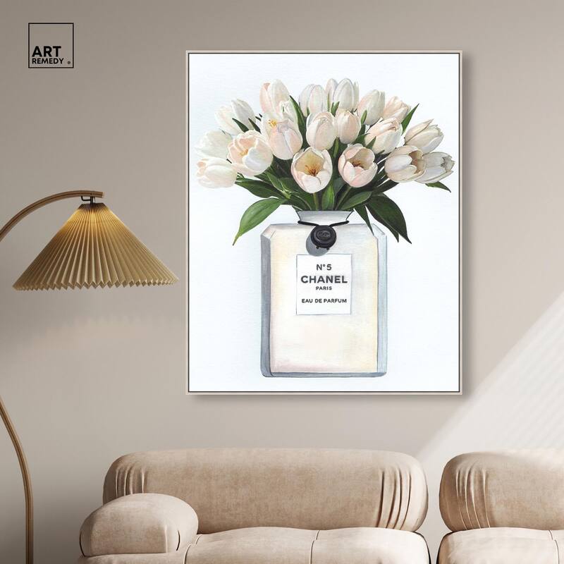 Doll Memories - Floral Happiness Canvas by Art Remedy